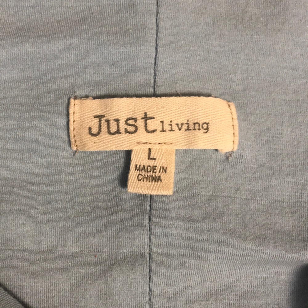 Just Living Eco friendly Palazzo Fold Over TENCEL Jeans. Size Large - Picture 5 of 8